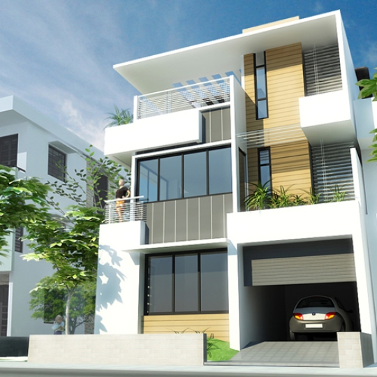 Mẫu Thiết Kế Thi Công Nhà Phố Đẹp 2025