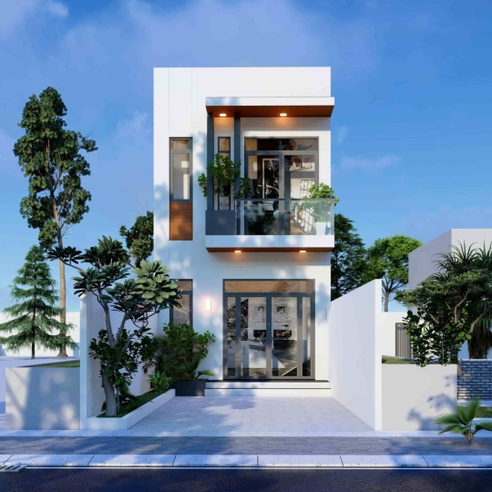 Mẫu Thiết Kế Thi Công Nhà Phố Đẹp Hiện Đại