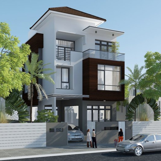 Mẫu Thiết Kế Thi Công Nhà Phố Sang Trọng