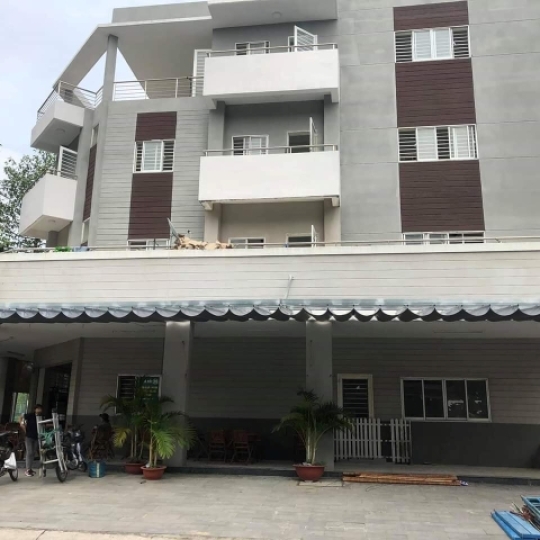 Mái hiên xếp lượn sóng