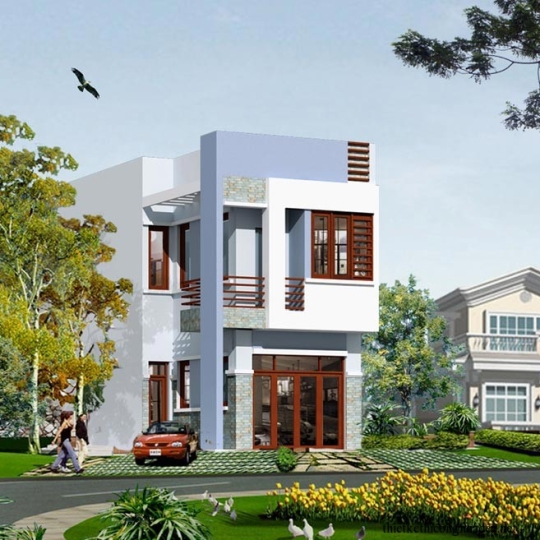 Thi Công Nhà Đẹp 2 Tầng